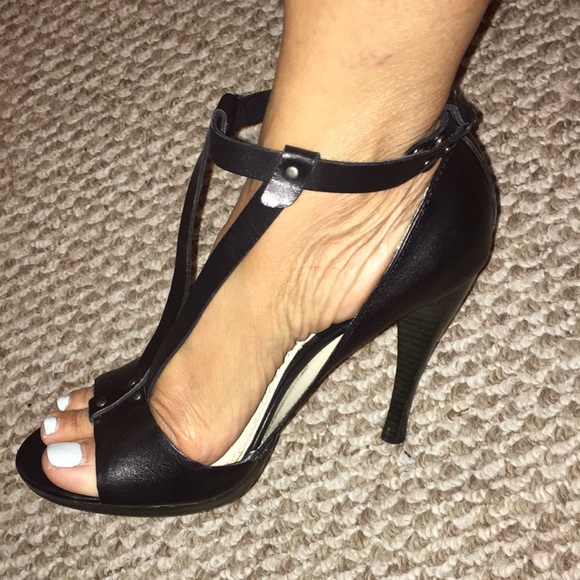 CREATIVE RECREATION MADE IN ITALY REAL LEATHER PLATFORM ANKLE T STRAP SIZE 9 - Picture 3 of 12